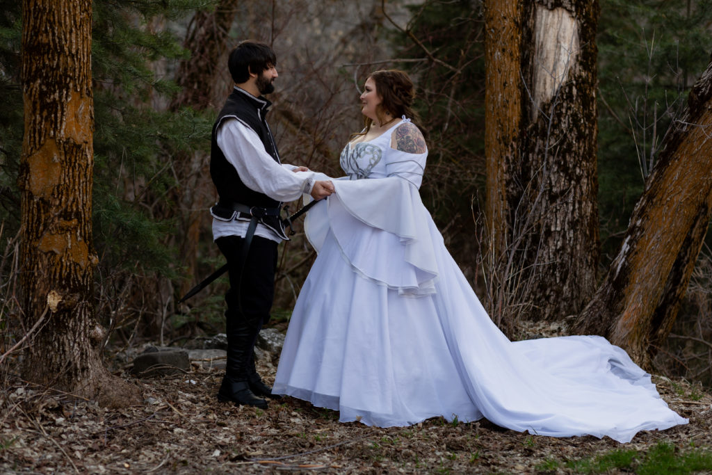 Rani and Anthony's mountain elopement photos