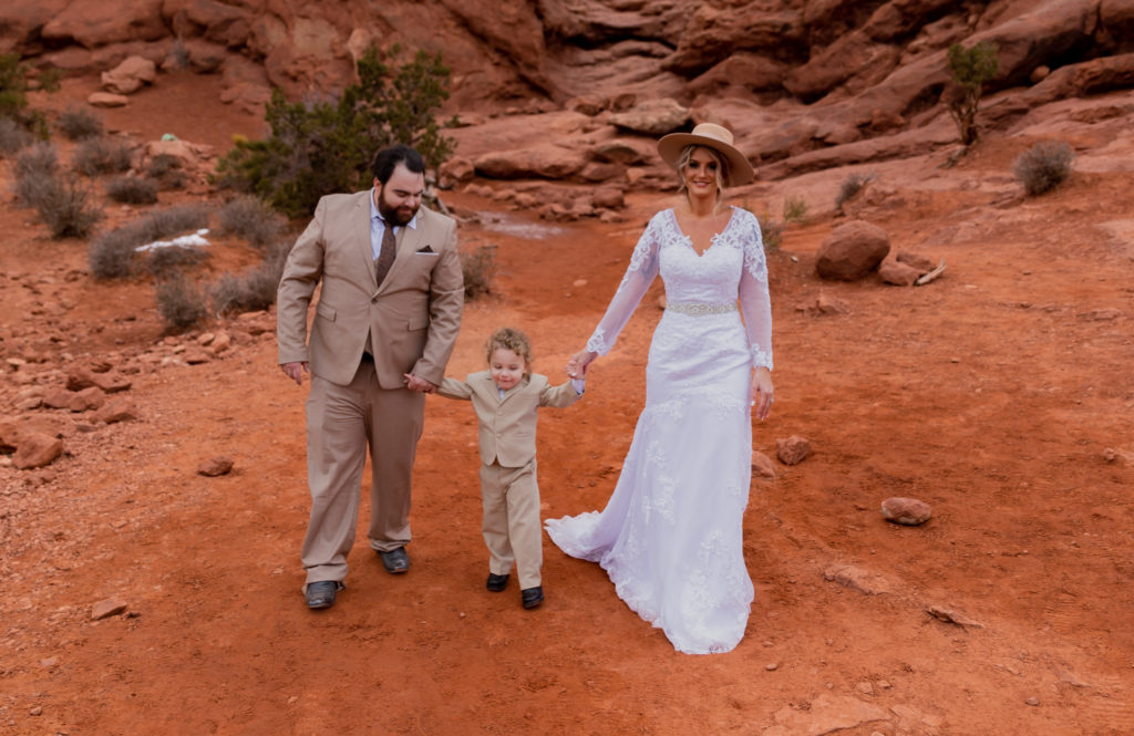 Elopement in Arches National Park in Moab, Utah
