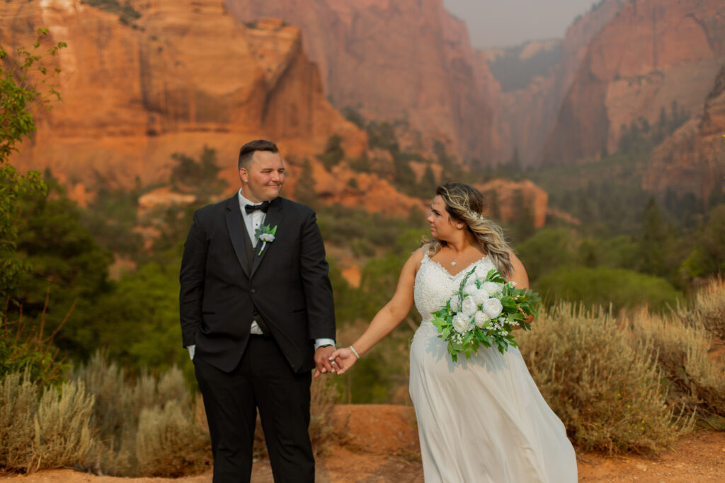 Eloping in Zion National Park